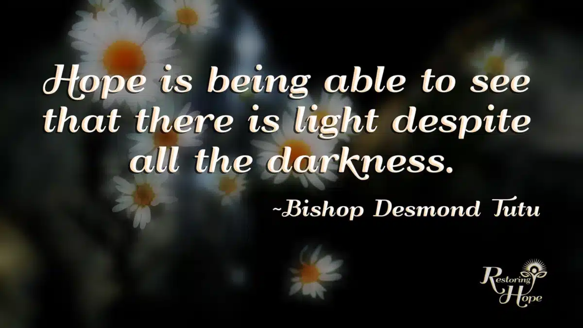 Restoring Hope - Hero Image